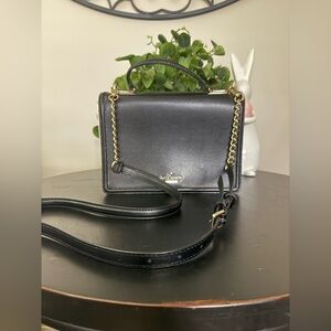 Kate Spade New York Patterson Drive Black Leather Crossbody Satchel